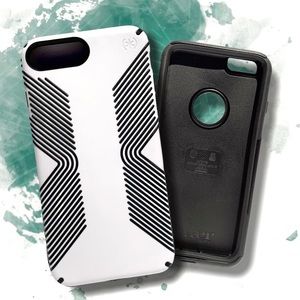 ⚡️Speck white / black grip iPhone 6/7 Plus c…